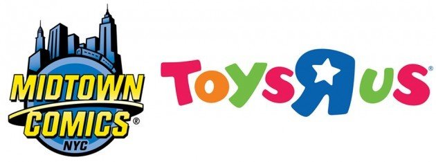 Midtown Comics ToysRUs Logo