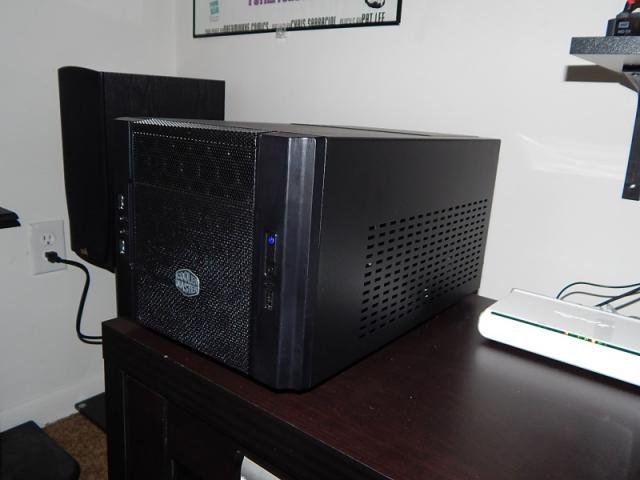 My gaming SSF PC. Ain't she a beaut?