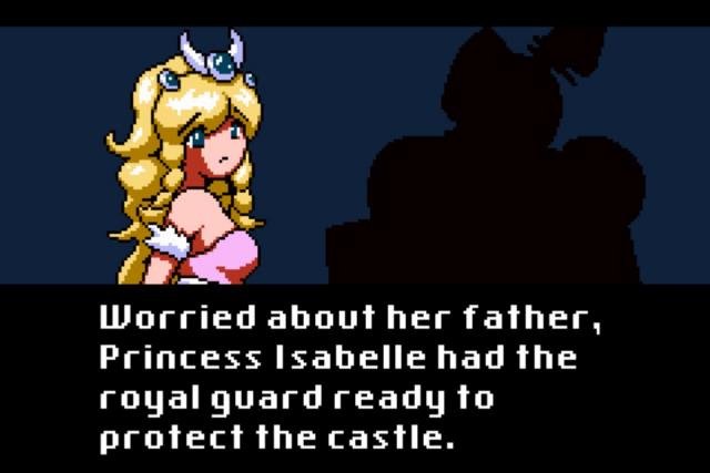 Well, at least this princess isn't trapped in a castle... oh, nevermind!