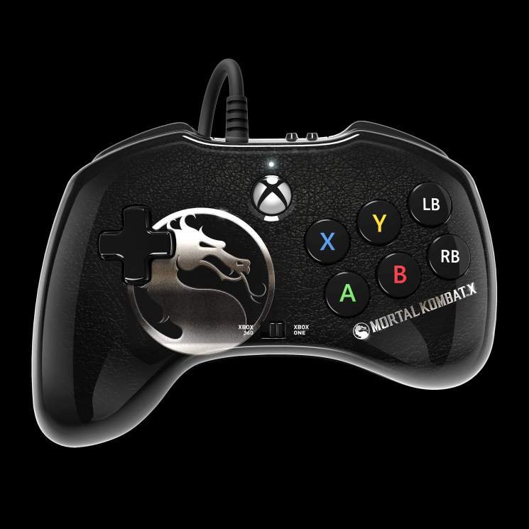 Controle Xbox 360 Xbox One Mortal Kombat X Fight Pad - PDP com o Melhor  Preço é no Zoom