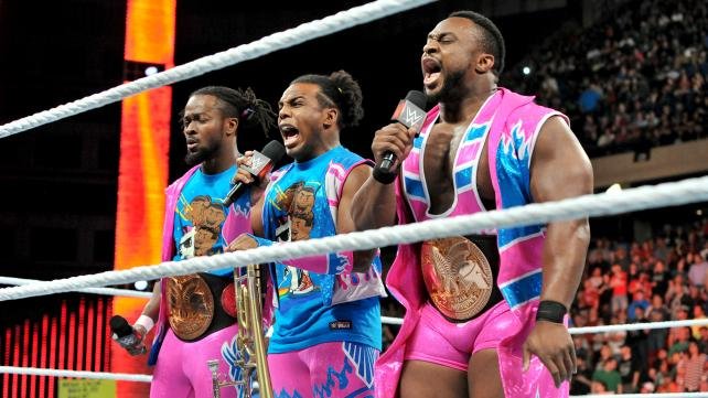 The New Day, an amazingly exciting group, now losing their mgic