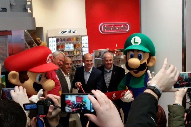 Nintendo Store Reopening Interview with David Young