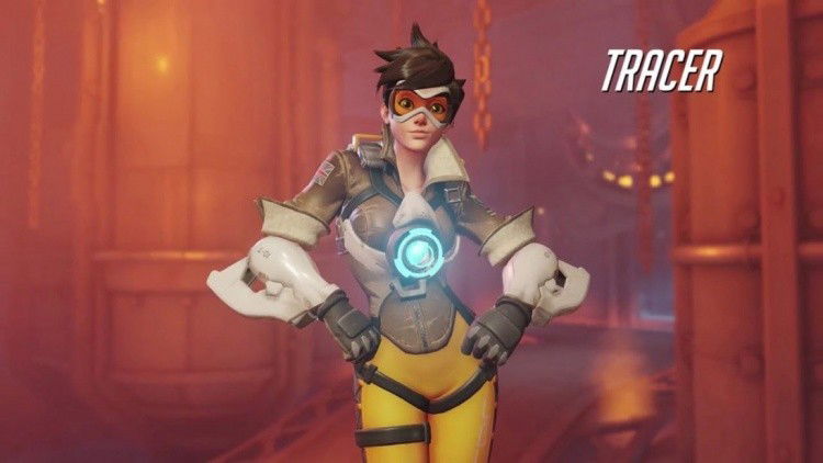 Overwatch's Tracer has a new pose