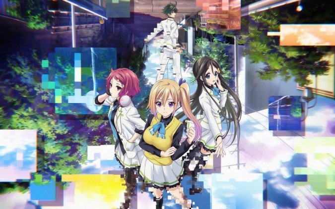 Crunchyroll on X: FEATURE: Phantoms and Fanservice: The High Concept  Sci-Fi and Lowbrow Comedy of Myriad Colors Phantom World ✨ More:    / X