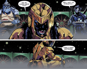 Goldar chained