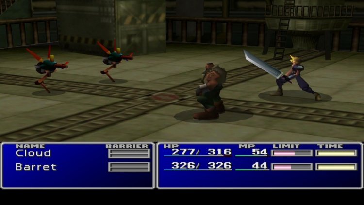 The first game I ever played on the Playstation: Final Fantasy VII