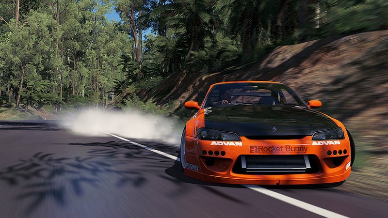 Forza Horizon 3 cars speeding