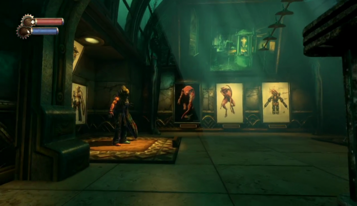 The Bioshock Museum is a nice little interactive extra