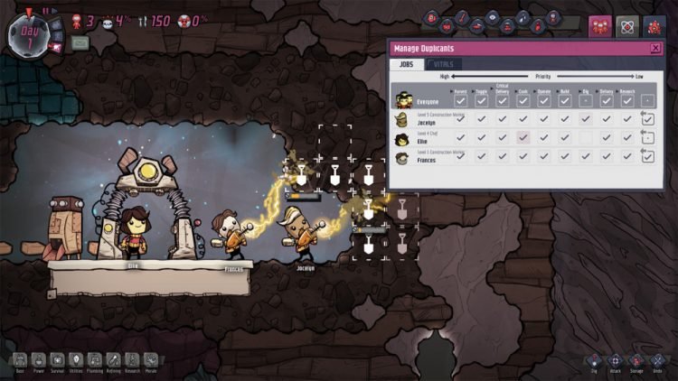 Oxygen Not Included Dig