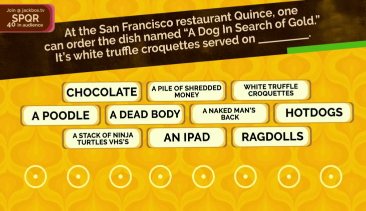 Jackbox Party Pack 4 will feature Fibbage 3