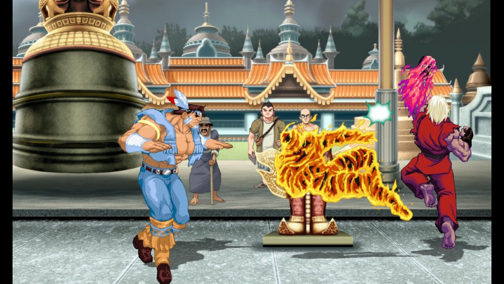 Ultra Street Fighter 2 Ken uppercut