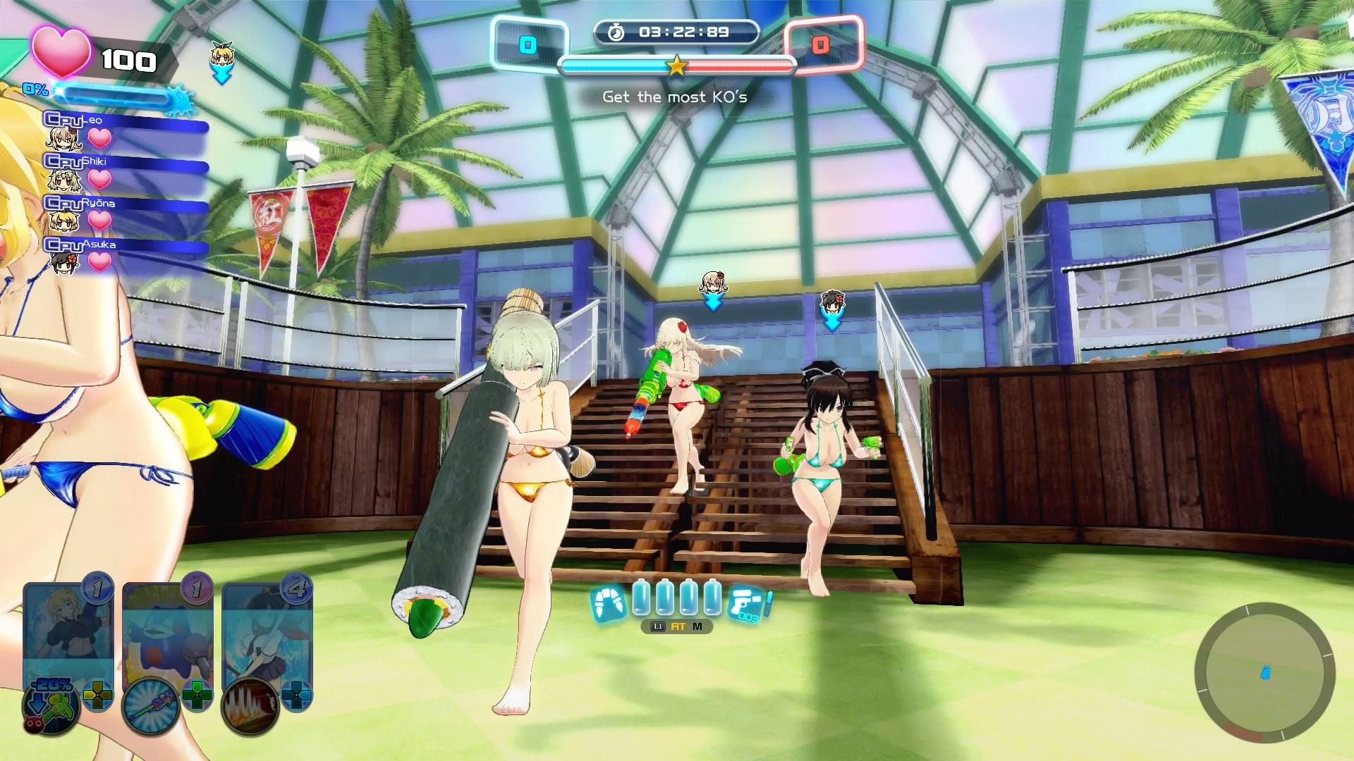 How long is Senran Kagura: Peach Beach Splash?