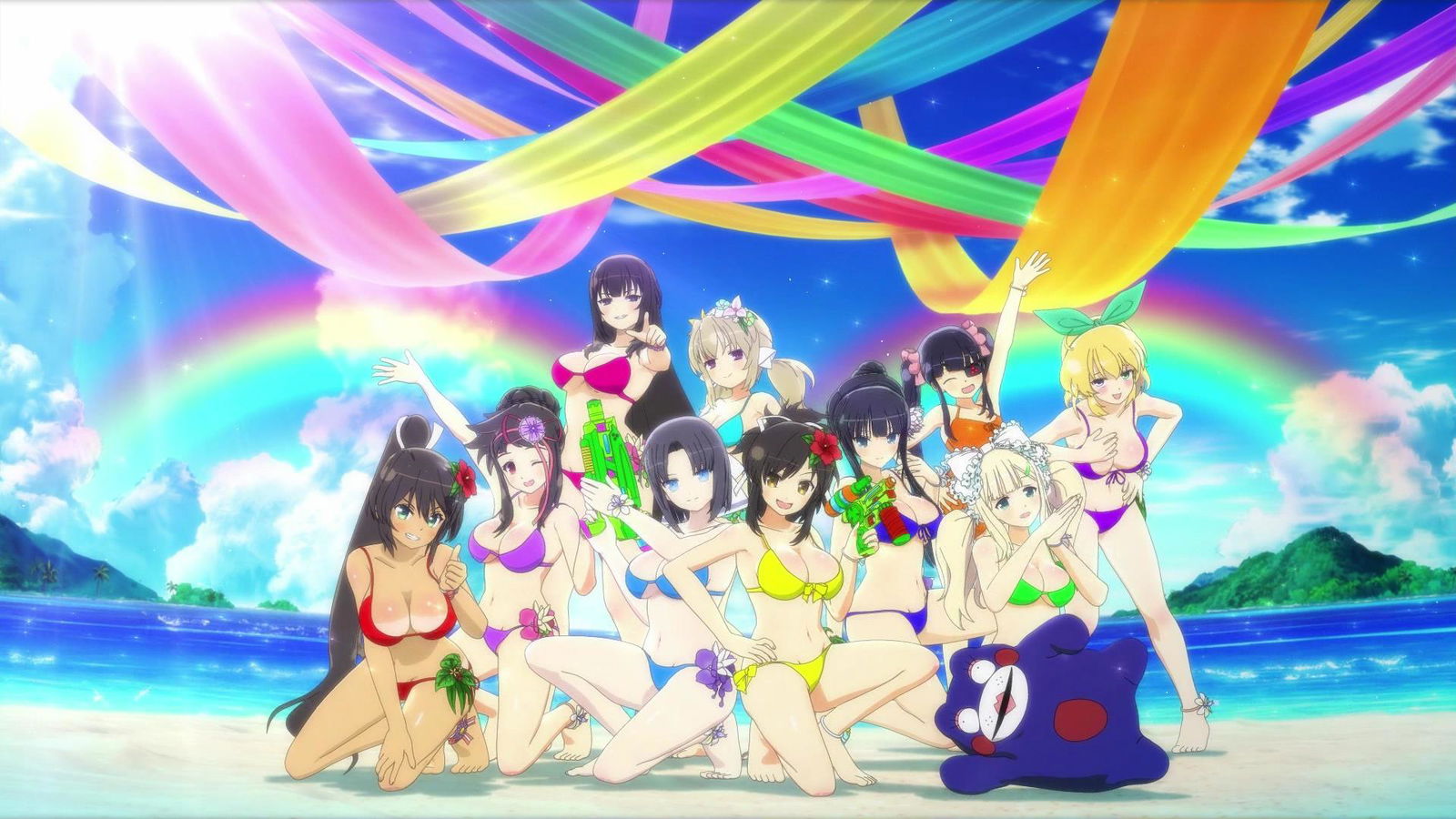 XSEED Announces Naughty Senran Kagura Peach Beach Splash No Shirt, No  Shoes, All Service Edition