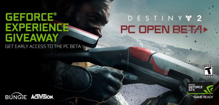 Destiny 2 Nvidia beta code giveaway