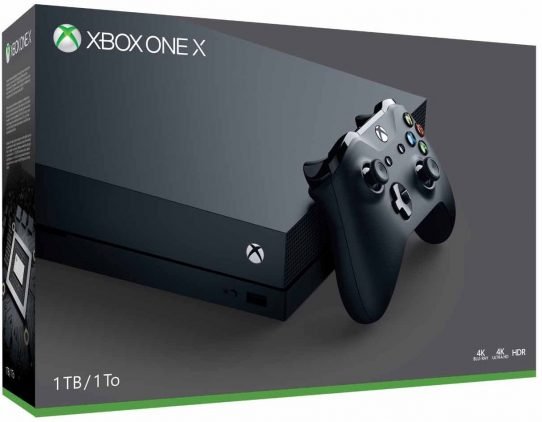 Xbox One X Standard Box