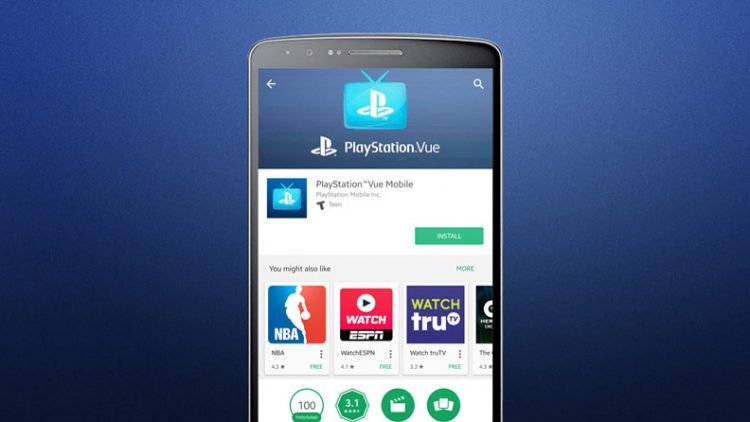 PS Vue on the go