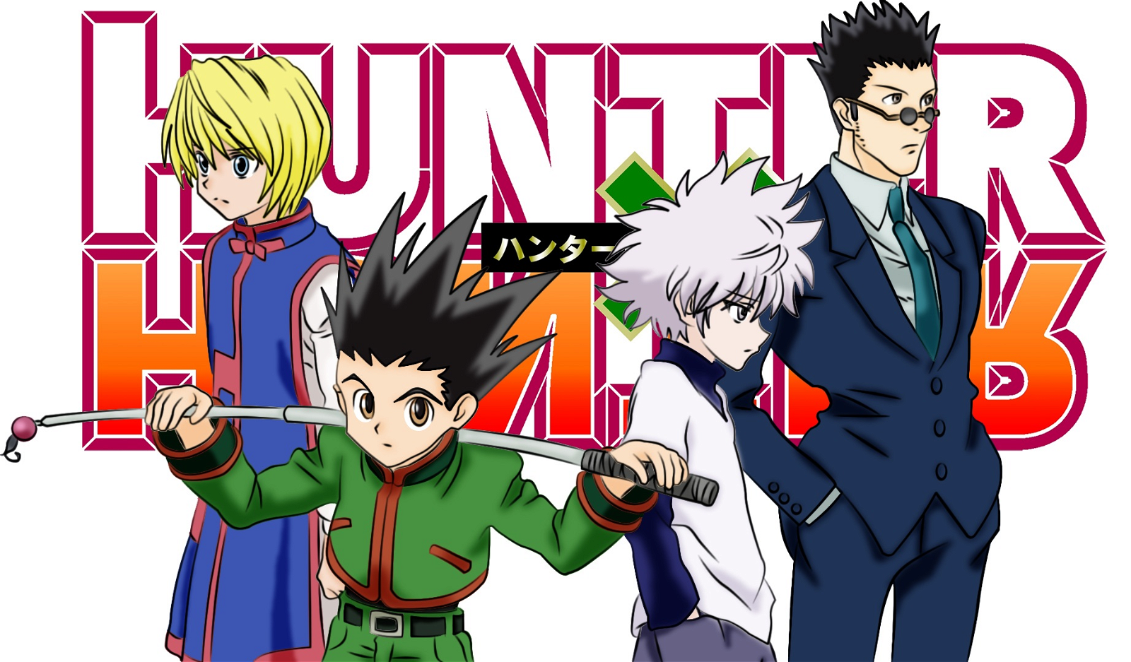 Original Hunter x Hunter Anime Cel, Gon and Killua