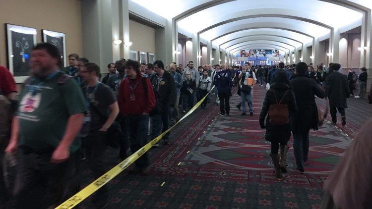 PAX Unplugged 2017 Queue Line - The Outerhaven