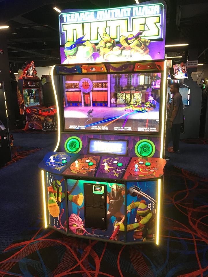 Check Out Footage Of Raw Thrills TMNT Arcade Game In Action