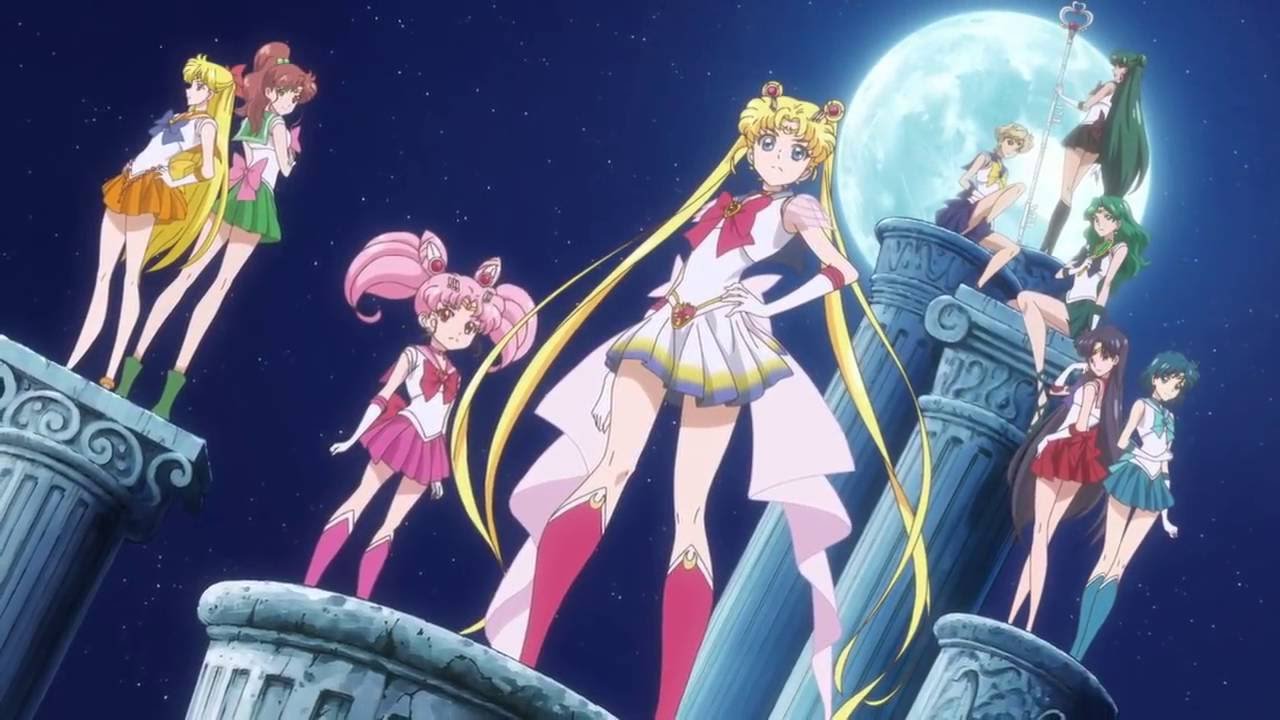 Outer Senshi - Sailor Moon Crystal - Season 3 official artwork