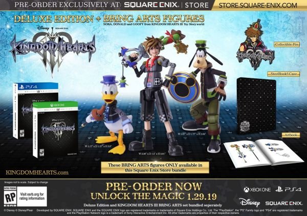 Kingdom Hearts III Deluxe Collectors Edition