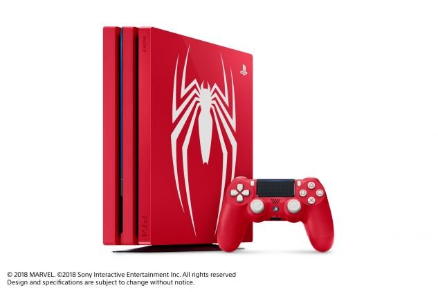 Limited edition Spider-Man PS4 Pro-03