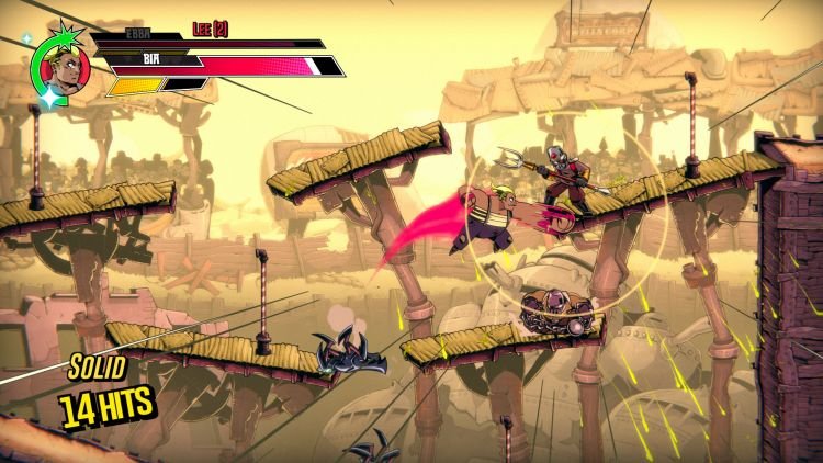 Speed Brawl's gameplay places emphasis on movement.