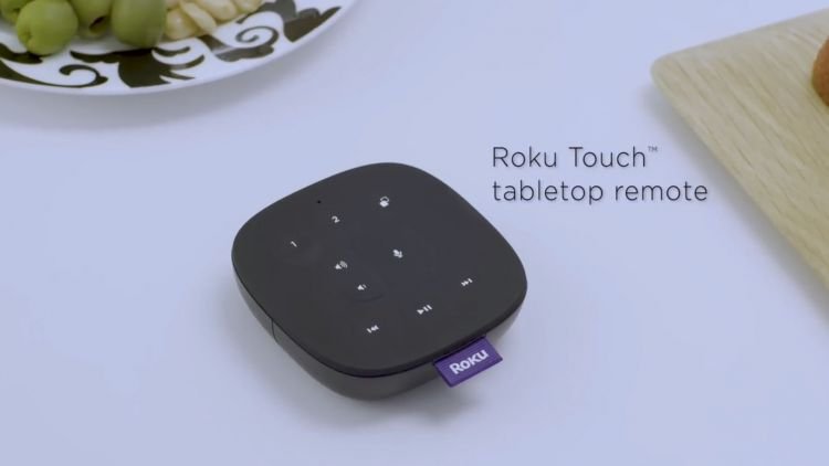 Roku TV Wireless Speakers - Roku Touch tabletop remote