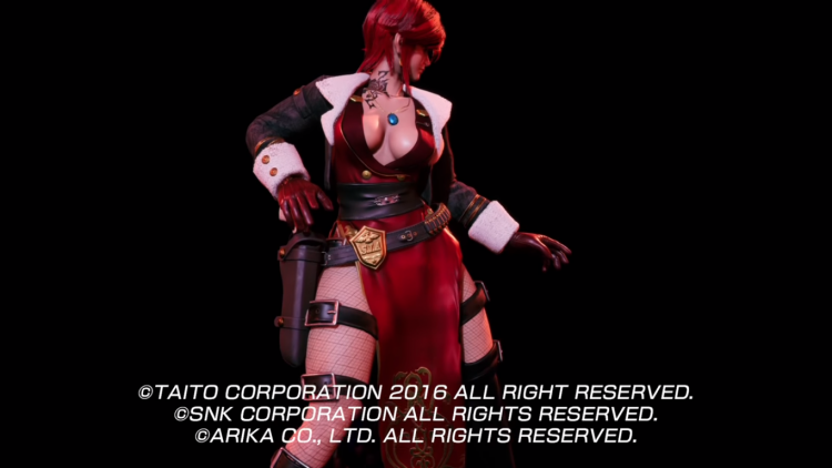 Sharon teased for Fighting EX Layer.