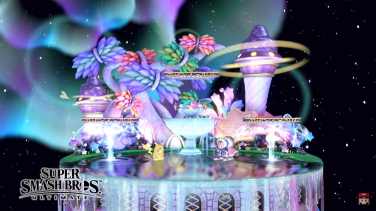 Fountain of Dreams revealed in the Super Smash Bros. Direct.
