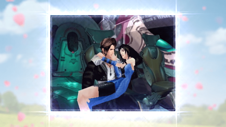 Rinoa Heartilly and Squall Leonhart reunited in Dissidia Final Fantasy NT.