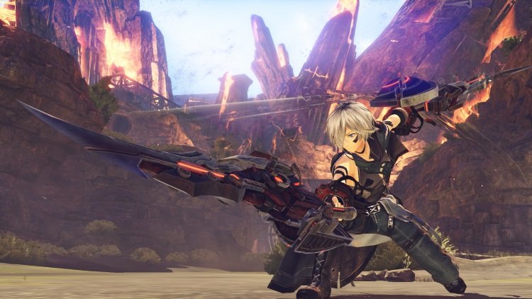 God Eater 3 - In combat action