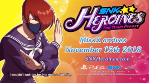 Iori Yagami Joins the Roster of SNK Heroines as MissX