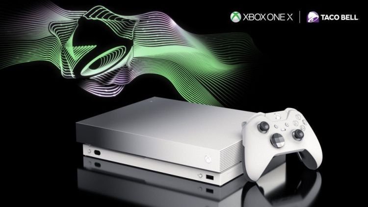 platinum Xbox One X - Taco Bell