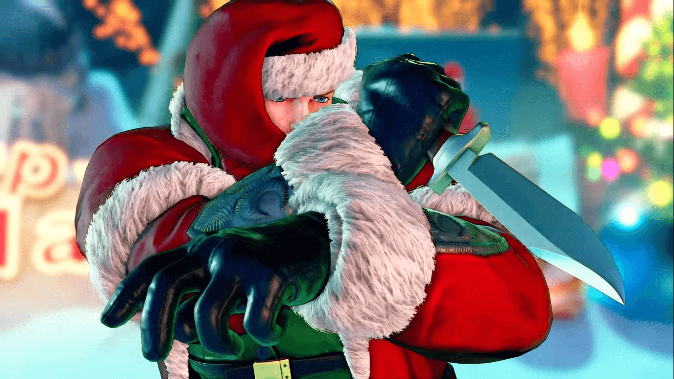 Street Fighter V 2018 Holiday Costumes Let Blanka, Cody, Falke