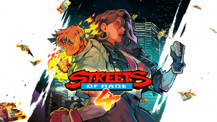 Streets of Rage 4 Super Amazing Logo
