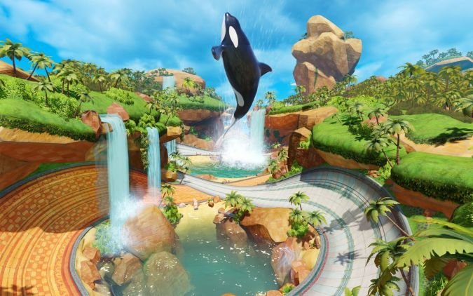 Team Sonic Racing - Whale Lagoon Track