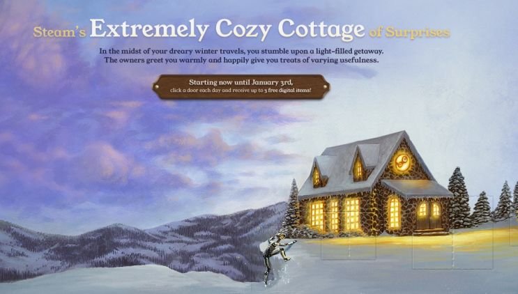 steam winter 2018 sale cozy cottage