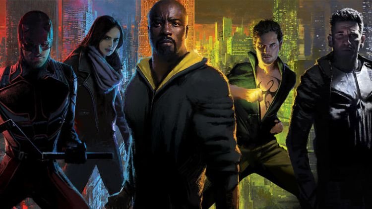 Marvel Netflix Jessica Jones Daredevil Luke Cage Iron Fist Punisher Defenders