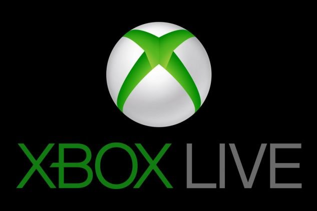 Xbox Live logo - black