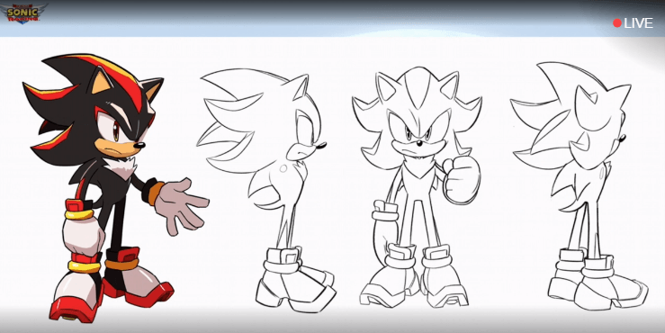 Shadow in Team Sonic Racing Overdrive
