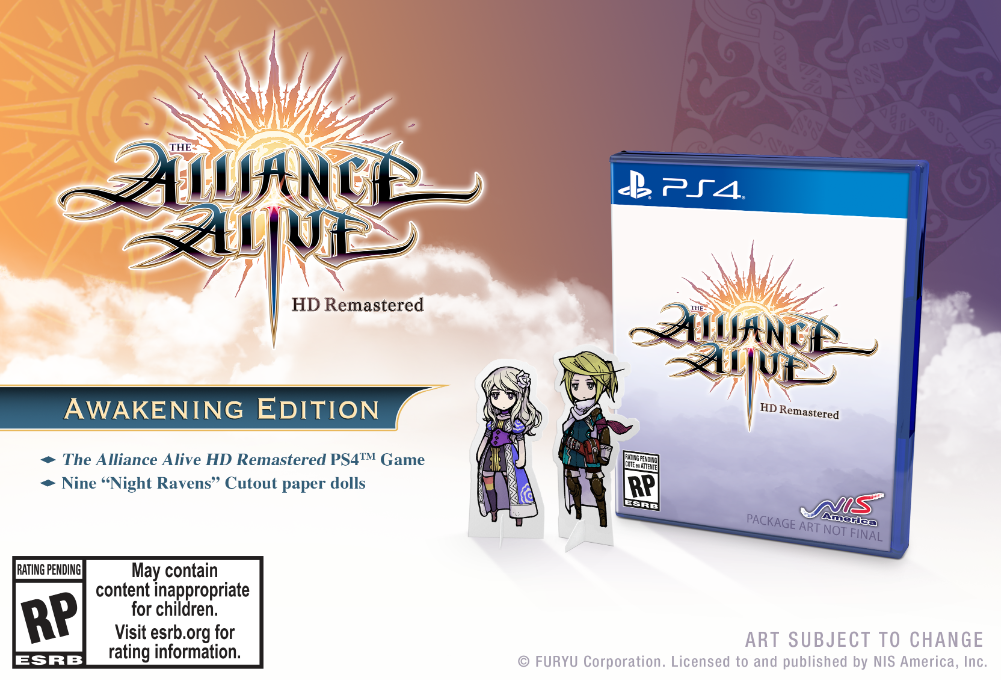 The Alliance Alive HD Remastered Limited Edition