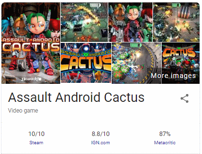 Assault Android Cactus continues to rate and review well