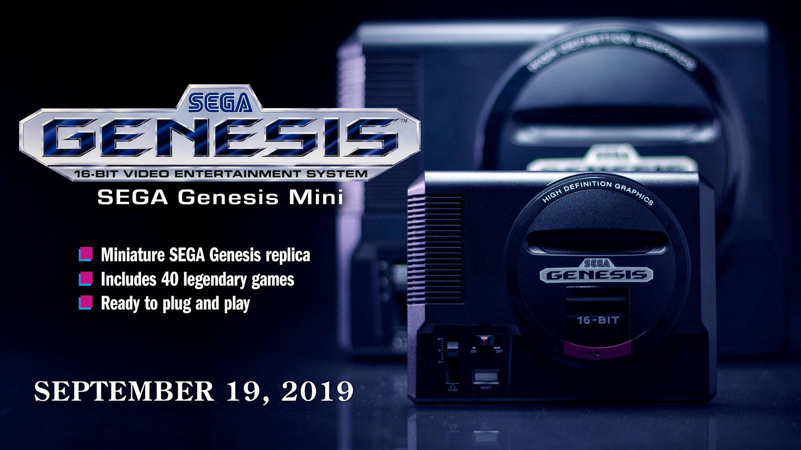 Sega Genesis Mini Offical
