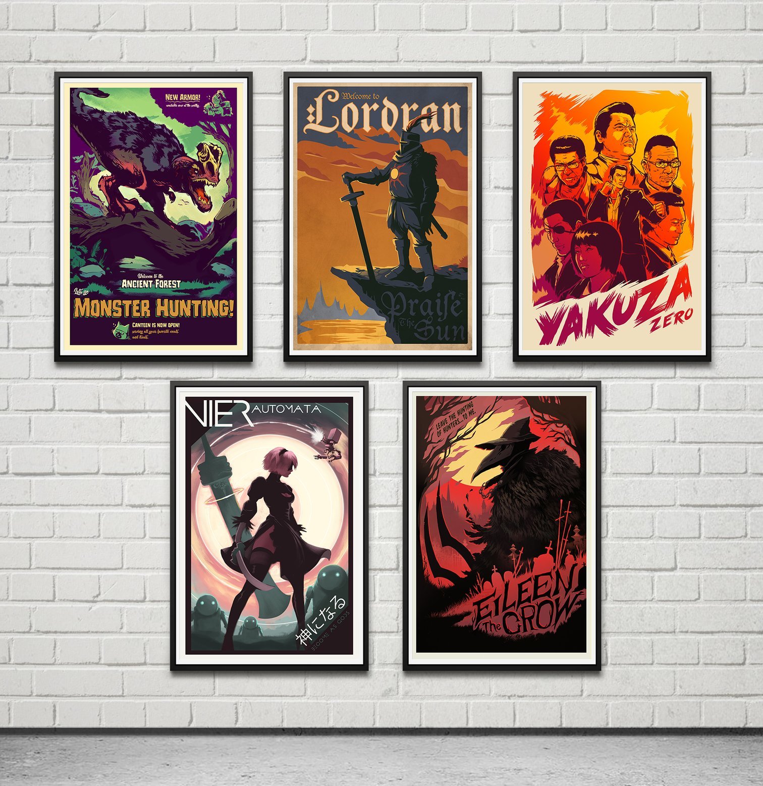 Video Game posters from Crowsmack.com