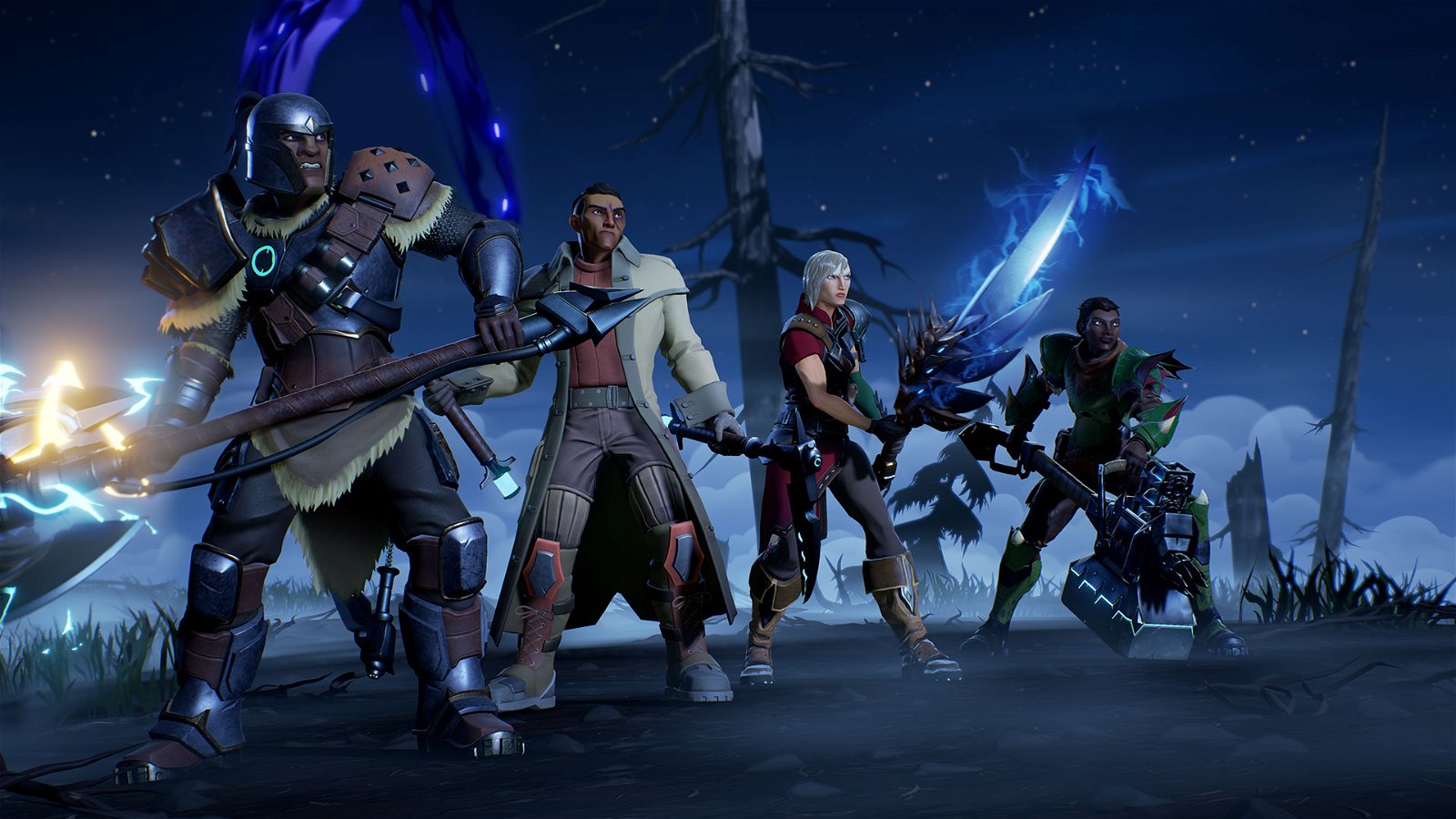 Dauntless players at the ready