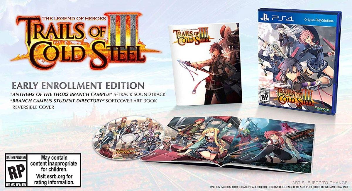 Trails of Cold Steel III Early Enrollment Edition