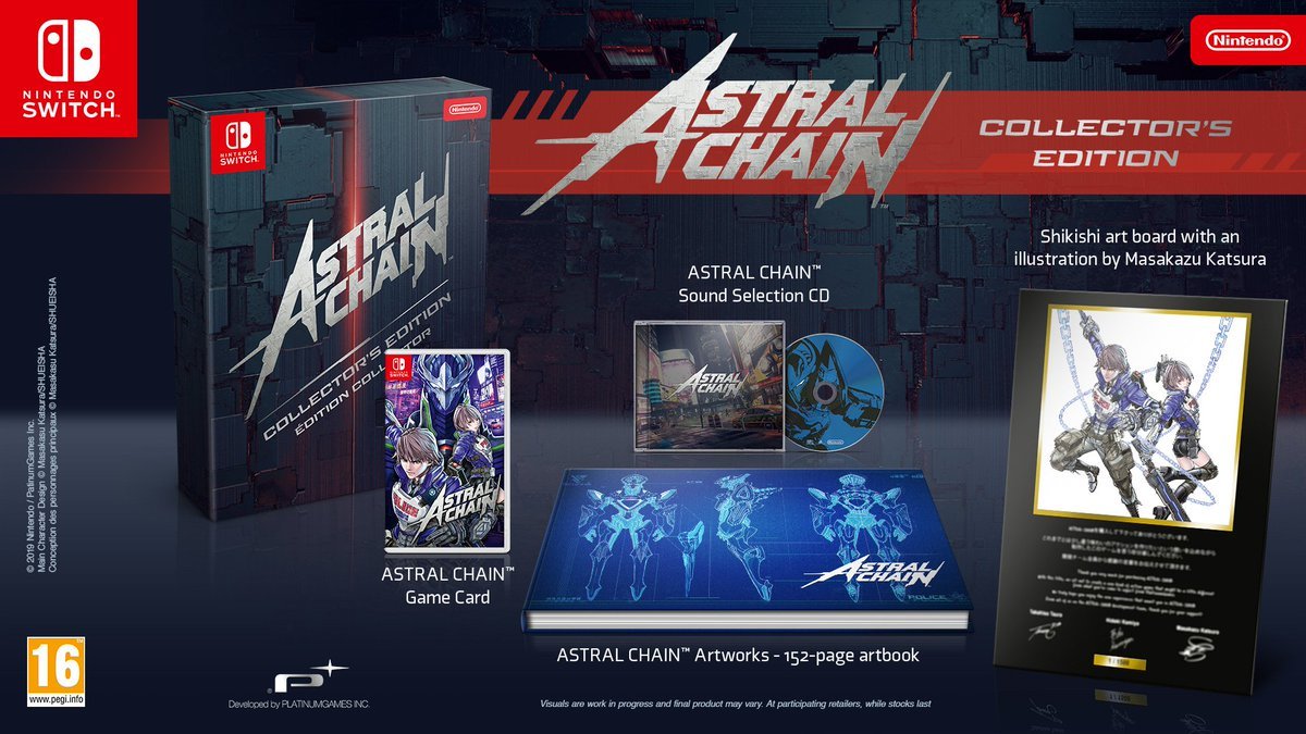 Astral Chain Collectors Edition