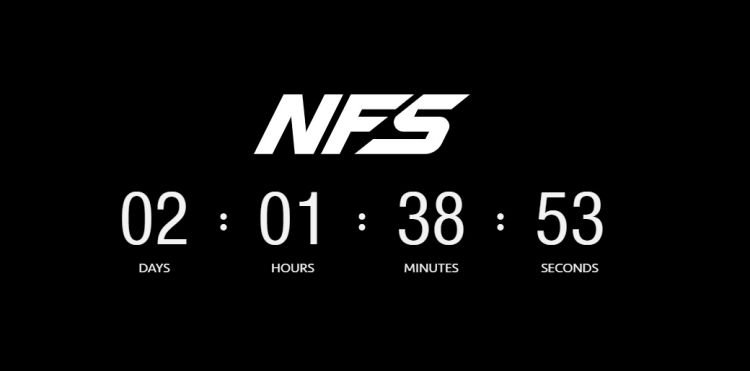EA NFS Timer countdown