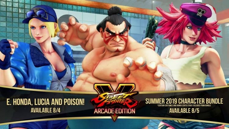 Street Fighter V Arcade - Summer 2019 Character Bundle